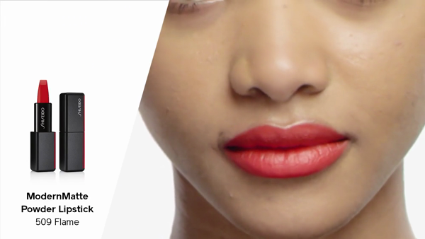 How To Use ModernMatte Powder Lipstick SHISEIDO Makeup