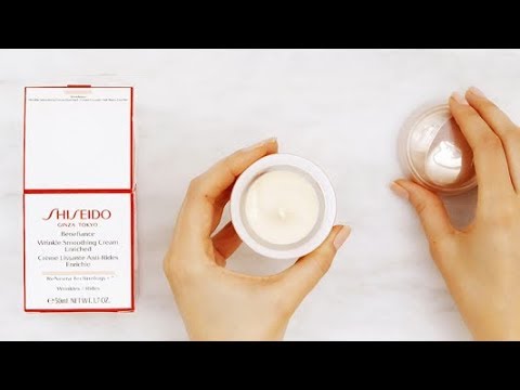 Benefiance Wrinkle Smoothing Cream Enriched Unboxing | Shiseido