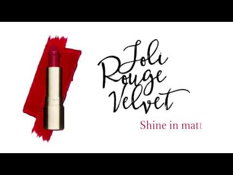 Moisturise with matte Joli Rouge Velvet lipstick | Clarins