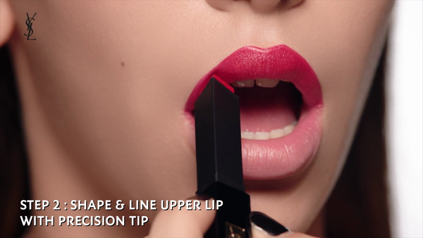 Rouge Pur Couture The Slim Velvet Radical - How to