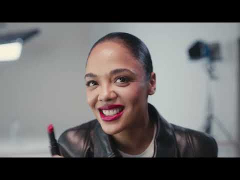 Tessa Thompson on LIP POWER by Giorgio Armani