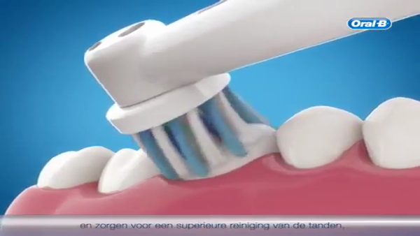 Oral-B CrossAction opzetborstel voor elektrische tandenborstels
