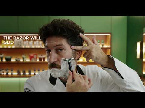 Shaving soap in jar. Barber Tips